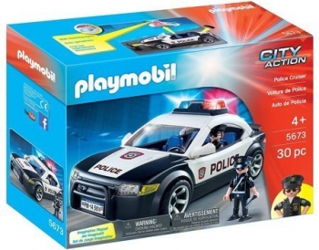  Полицейский автомобиль с мигалками Playmobil 5673