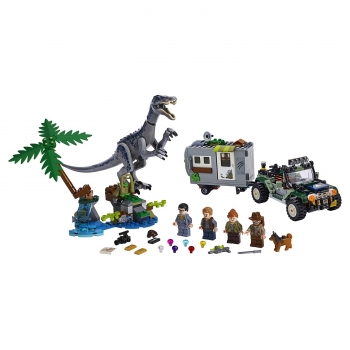 Lego Jurassic World Поединок с бариониксом охота за сокровищами 75935
