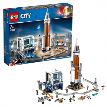 Lego City Космическая ракета и пункт управления запуском 60228