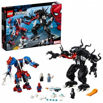 LEGO Marvel Spider Venom Конструктор Лего 76115 человек-паук против венома