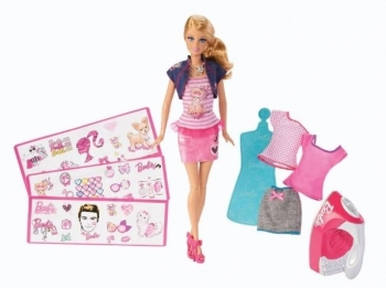 Barbie Барби создай свой стиль BDB32 Iron-On Style 