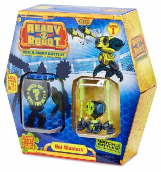 Капсула сюрприз и минибот и робот  бот Ready2Robot Bot Blasters