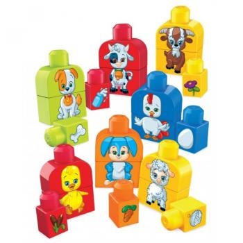 Конструктор Mega Bloks Животные 40 деталей
