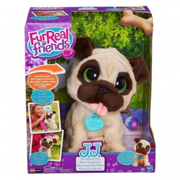 Интерактивный игривый щенок джей мопс Furreal Friends  JJ My Jumpin Pug