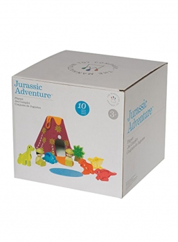 Деревянный набор Путешествие к динозаврам Manhattan Toy Jurassic Adventure