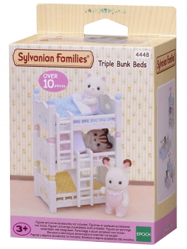 Сильваниан Фемелис Трехъярусная кровать Sylvanian Families Triple Bunk Beds 