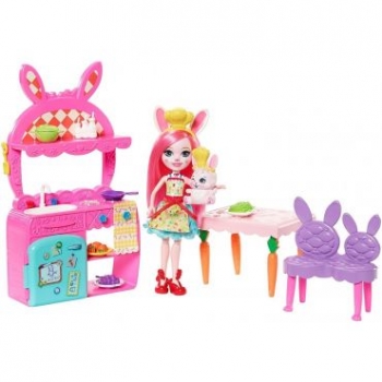 Энчантималс кухня банни бри кроля Enchantimals FRH47 Kitchen Bree Bunny