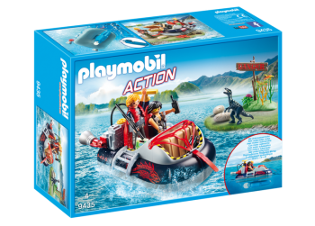 Playmobil 9435 Пираты на лодке и динозавр