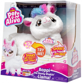Интерактивная мягкая игрушка Pets Alive Танцующая Лама