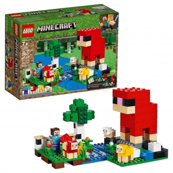 Lego Minecraft Шерстяная ферма 21153