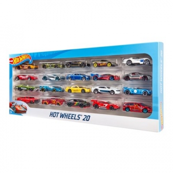  Набор из 20 машинок Хот Вилс Hot Wheels 20 Car Gift Pack 
