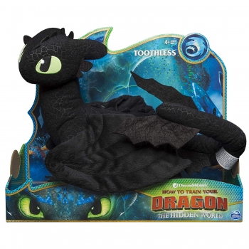 Беззубик мягкая игрушка большая 35см Toothless как приучить дракона 