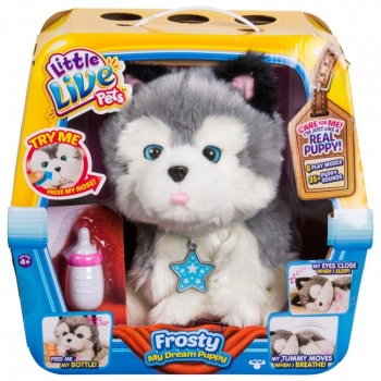 Ласковый щенок Хаски Фрости  Frosty  My Dream Puppy  Little Live Pets 