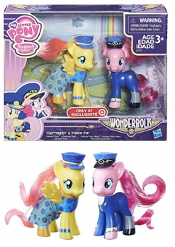 My Little Pony Флатершай и Пинки Пай Вандерболт Friendship is Magic Wonderbolts Fluttershy & Pinkie Pie 