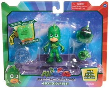  Герои в масках PJ Masks лунные приключения Гекко Super Moon Adventure Gekko Green