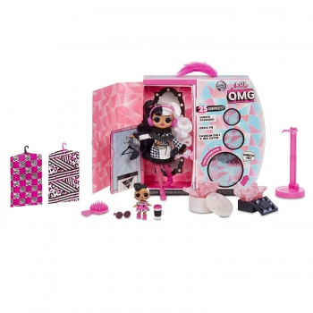 Кукла L.O.L. Surprise! O.M.G. Winter Disco Dollie Fashion  Леди Глем Зимнее диско Долли и сестричка 561798