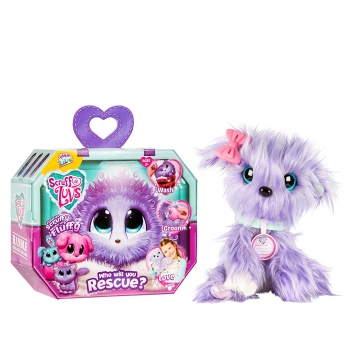  Няшка потеряшка фиолетовая Little Live Scruff-A-Luvs Mystery Rescue 