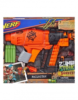 Нерф гвоздострел NERF Nailbiter Zombie Strike Toy Blaster