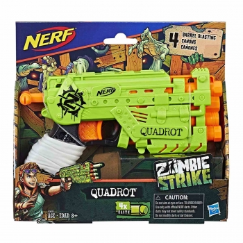 Бластер пистолет Нерф Nerf Zombie Strike Quadrot