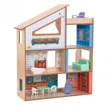 Большой Кукольный домик Hazel City Life Mansion KidKraft 65990