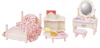 Набор сильваниан спальня и зеркало Silvanian families bedroom Vanity 