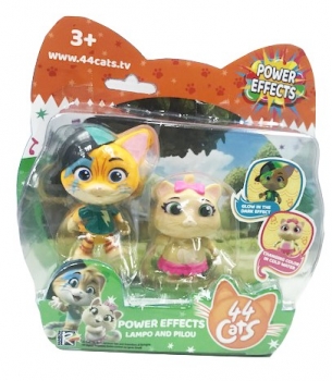 Набор фигурок 44 Cats Спалах и Пилу - Суперсилы, арт. 34113