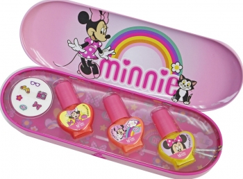 Набор лаков в металлическом футляре Minnie - Markwins 1599039E
