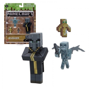 Фигурка заклинатель Эвокер Майнкрафт Minecraft Core Evoker Figure Pack 