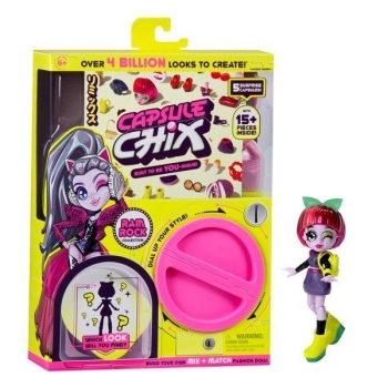 Кукла Capsule Chix Ram Rock Collection сюрприз Капсул Чикс рем рок