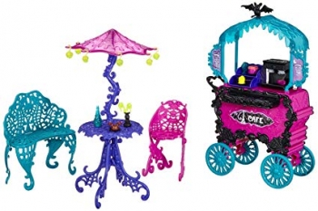 Monster High Scaris Монстер хай кафе Скариж City of Frights Cafe Cart