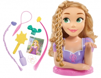 Рапунцель  Манекен  для причесок и маникюра Rapunzel Deluxe Styling Head