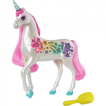 Интерактивный единорог Барби Сияющий Единорог Barbie Dreamtopia Brush 'n Sparkle Unicorn