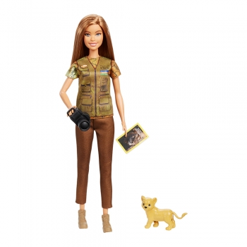 Кукла Барби Barbie Photojournalist Исследовательница Фотожурналист  