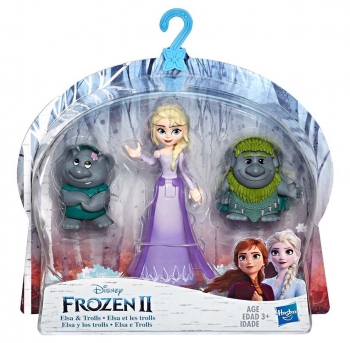 Игровой набор Frozen 2 Друзья Эльза и тролли Hasbro