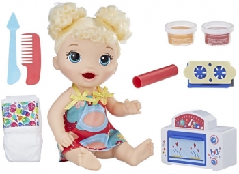 Кукла Baby Alive  Super Snacks Малышка и еда E1947