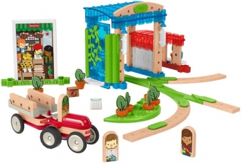 Конструктор Fisher-Price Wonder Makers Design System Build Around Town