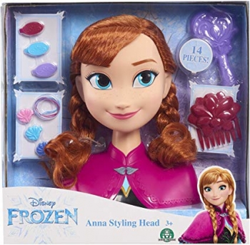  Манекен голова для причесок Анна Frozen Anna Styling Head