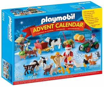 Playmobil 6624 Advent Calendar Christmas on The Farm Плеймобил Рождество на ферме 