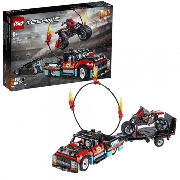 Lego Technic Шоу трюков на грузовиках и мотоциклах 42106