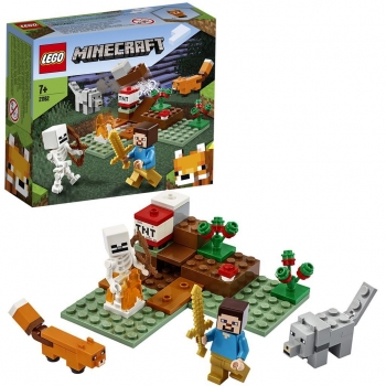 Lego Minecraft Приключения в тайге 21162