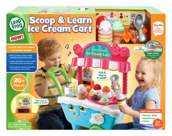 Большая тележка для мороженого LeapFrog Scoop & Learn Ice Cream Cart