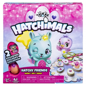  Настольная игра Хэтчималс с двумя фигурками  Hatchimals Hatchy Friends