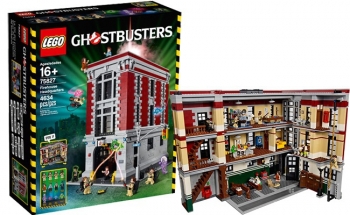 Lego Ghostbusters 75827 Штабквартира Охотников за привидениями 