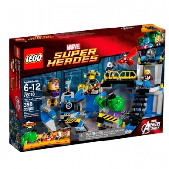 Lego Super Heroes 76018 Лаболатория Халка