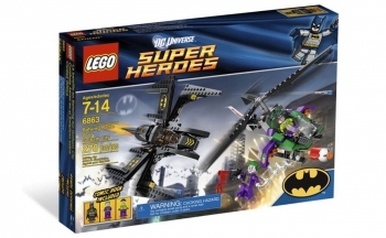 Lego Super Heroes 6863 Воздушная битва над Готэм-сити
