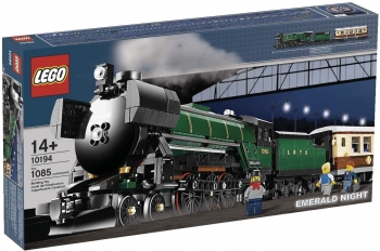 Lego Train 10194 Emerald Night Изумрудная ночь