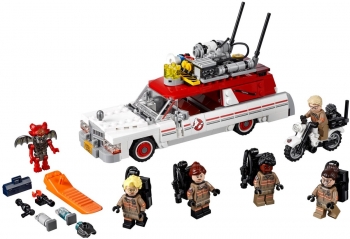 Lego Ghostbusters Охотники за привидениями Экто-1 и Экто-2 75828