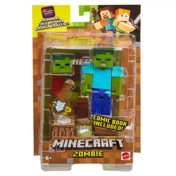 Фигурка Зомби Майнкрафт Minecraft Comic Mode Zombie Action Figure