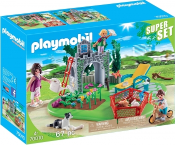 Playmobil плеймобил 70010 Домашний садик SuperSet Family Garden