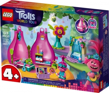 Лего Lego Trolls World Tour Путешествие Розочки на воздушном шаре 41252